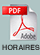 Horaires et jours d'ouverture
